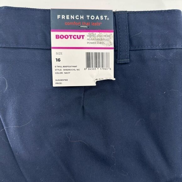 GIRLS UNiFORM NAVY PANTS- new - Picture 2 of 4